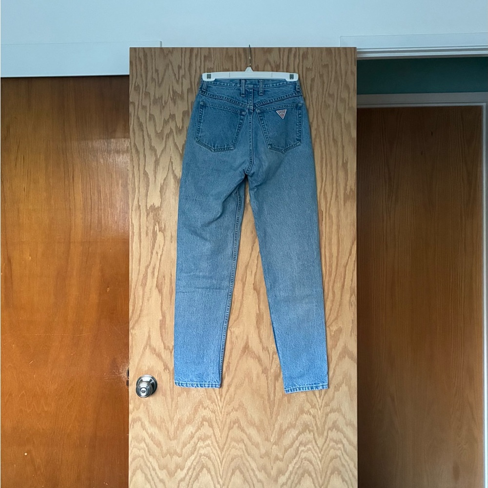 Vintage 80’s Guess by Marciano High Rise Blue Jeans - Picture 2 of 8